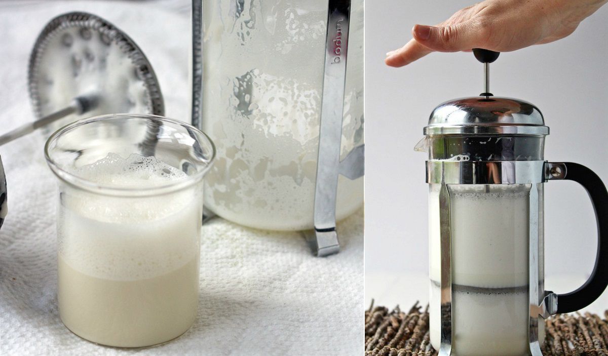 Hướng dẫn cách đánh bọt sữa để pha chế Latte